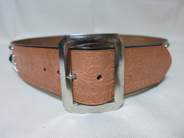 Studs Belt Made by ACE WESTERN BELTS LOT1188B | dapper's