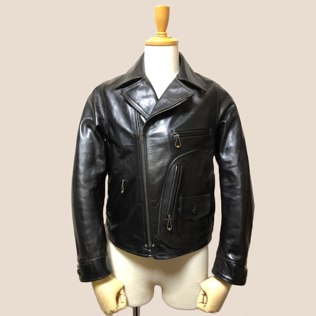 JOHNSON BROS Leather Sports Jacket LOT1431 HORSE | dapper's