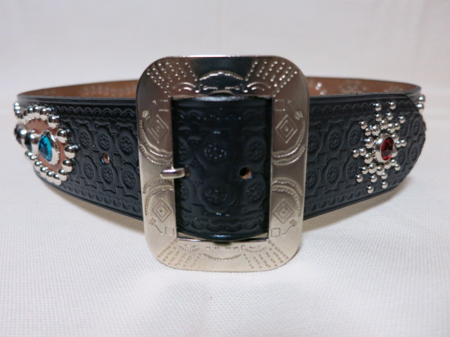 Studs Belt Made by ACE WESTERN BELTS LOT1188A | dapper's